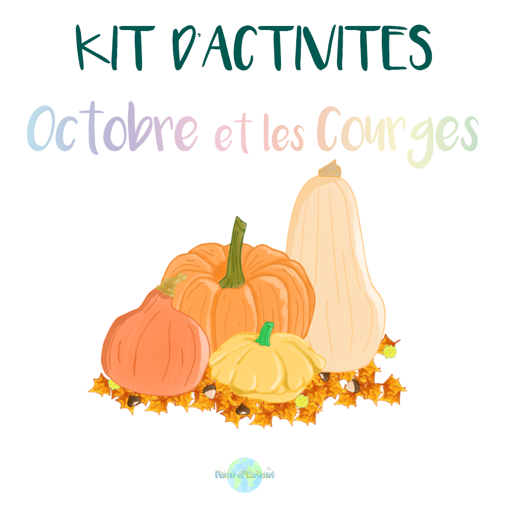 Kit Activités Fruits et Légumes : Octobre et les Courges