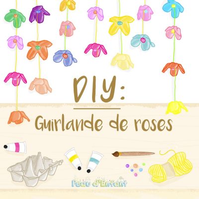 DIY : Guirlande de roses
